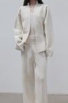 SWAYING/KNIT Seamless Wool Oversized Cardigan SW212SZ17